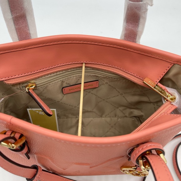 Michael Kors X Small Tote Crossbody Bag & MD ZA Card Case Wallet - Picture 6 of 11